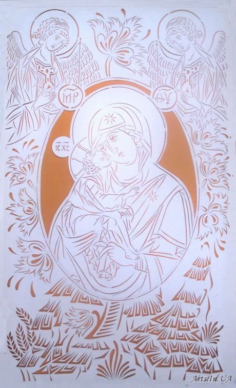 Икона трафарет