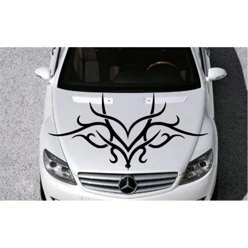 Наклейка на авто капот большая