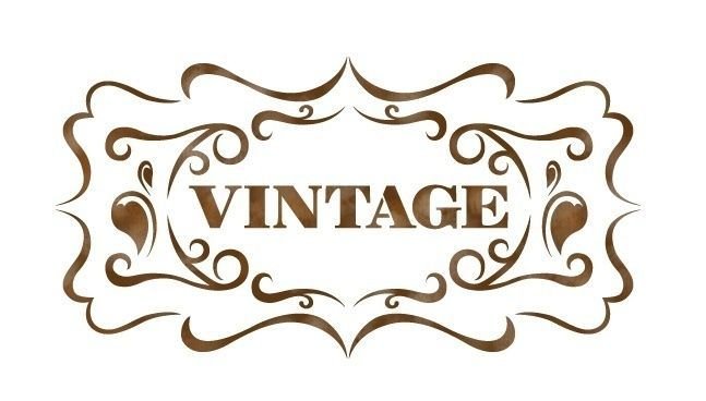 Надпись Винтаж