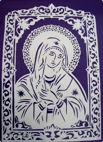 Вытынанки иконы