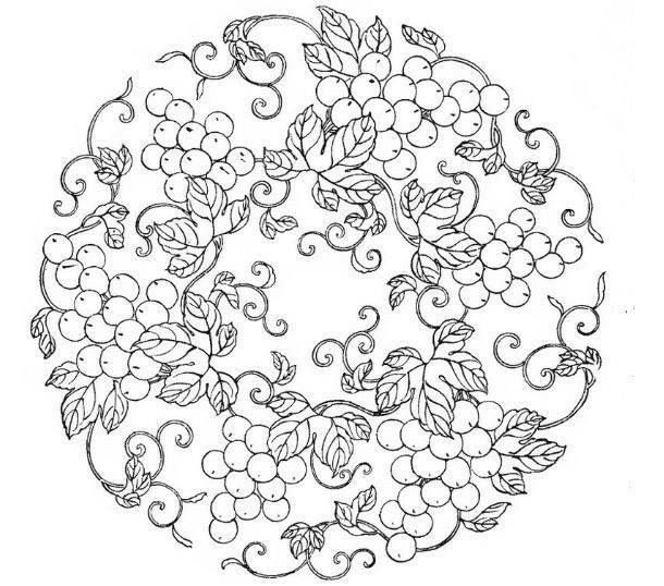 Орнамент роспись