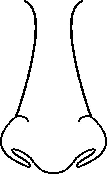 Нос рисунок