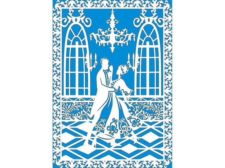 Открытки в стиле вытынанки