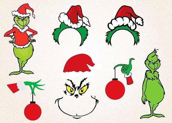 Гринча из фетра