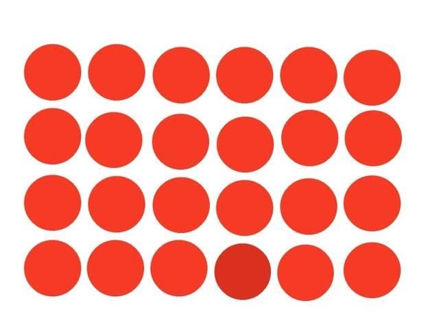 Раздаточный материал "круги"