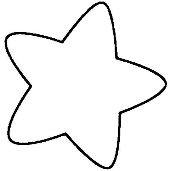 Звездочка раскраска для детей