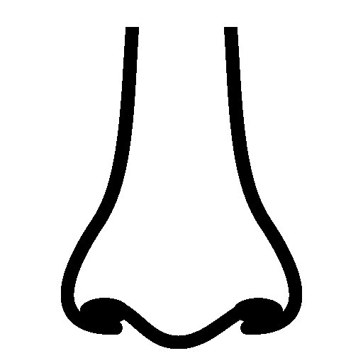 Нос раскраска