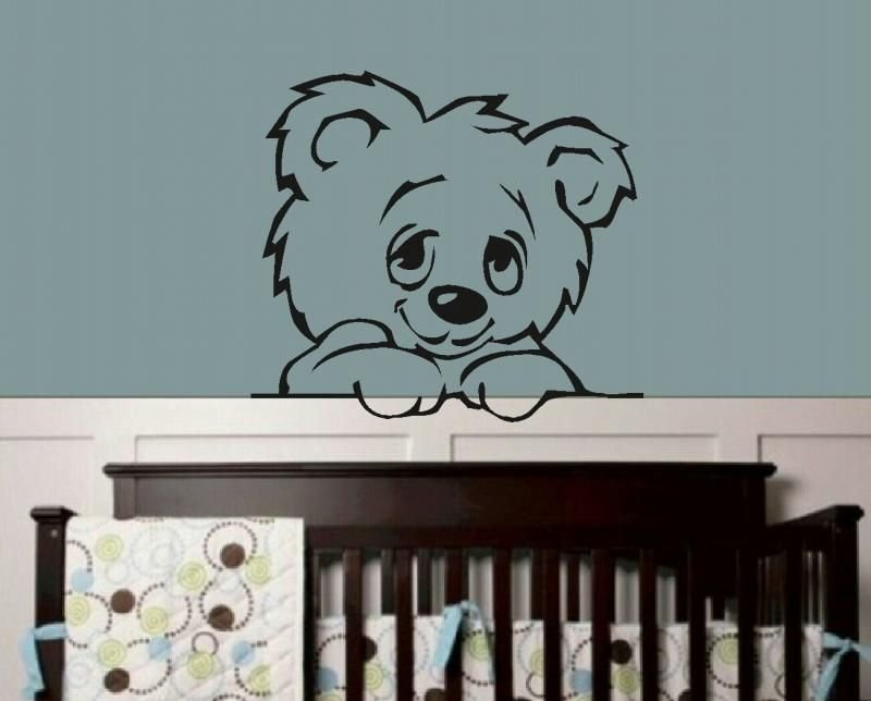 Медвежонок на окно