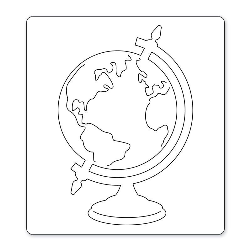 Вытынанка Глобус