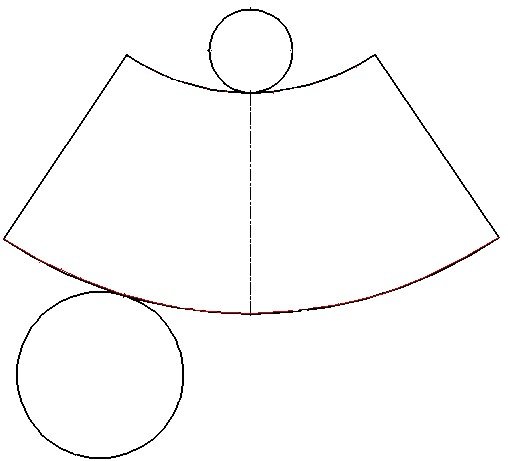 Усечённый конус развертка