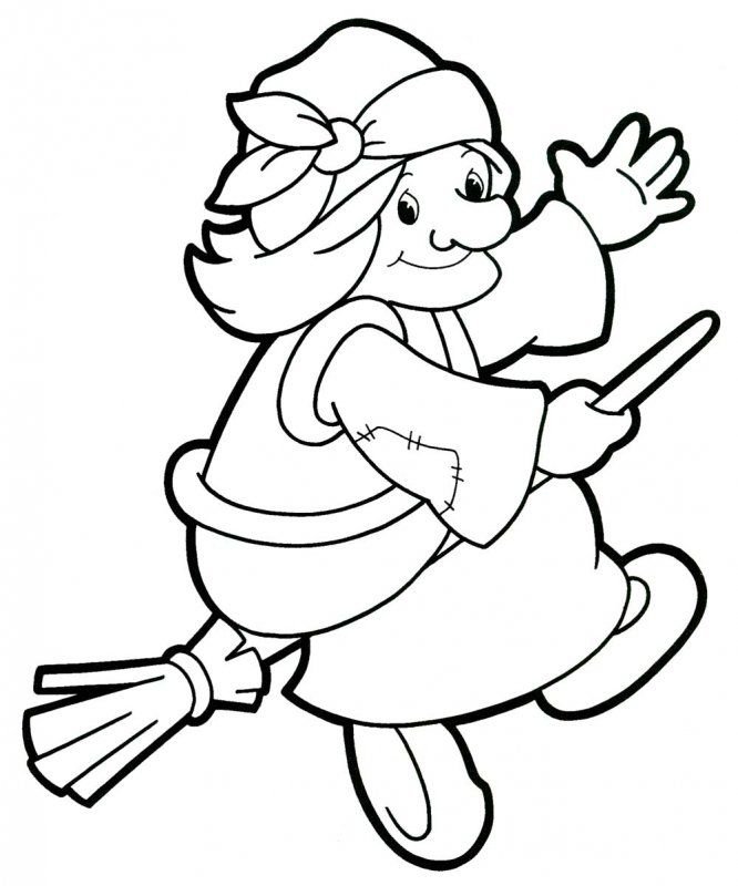 Раскраски сказочные геро