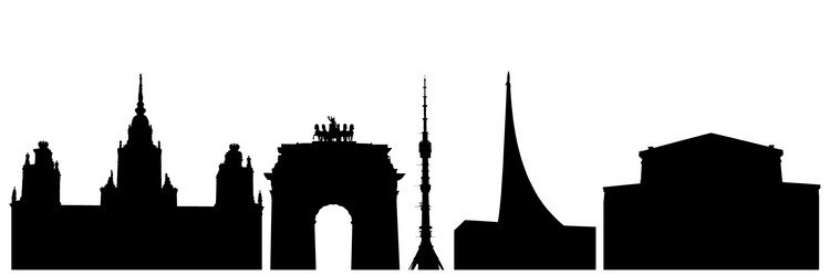 Силуэт здания театра