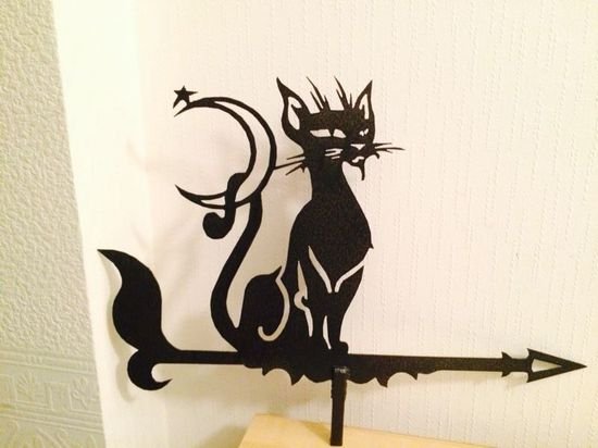 кошка флюгер