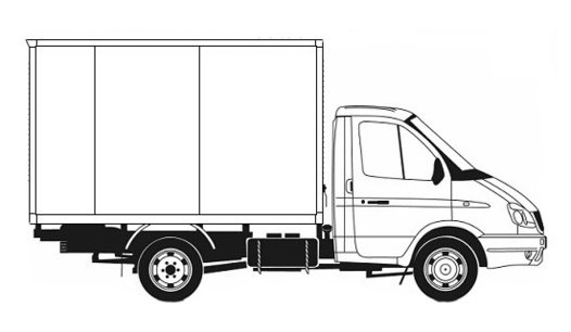 ГАЗ 3302 чертеж