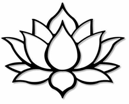 Лотос рисунок