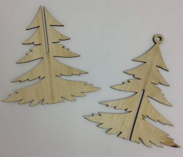 Елка из фанеры своими руками