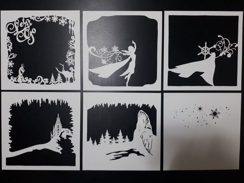 Многослойный трафарет