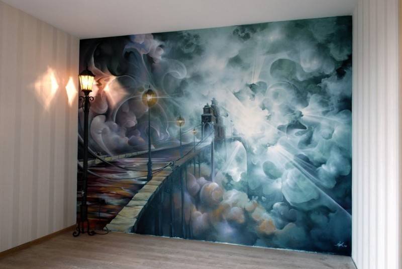 Роспись стен в квартире