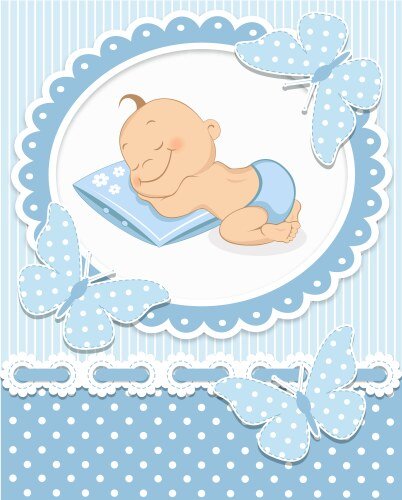 Открытка новорожденному мальчику