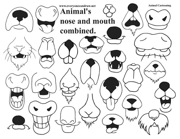 Мультяшные носы