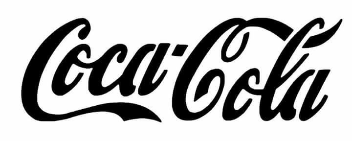 Надпись Кока кола