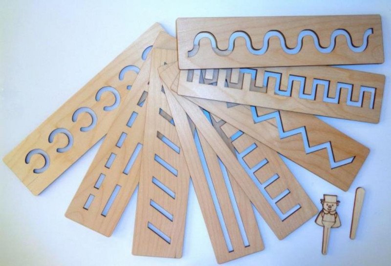 Развивающие игрушки из фанеры