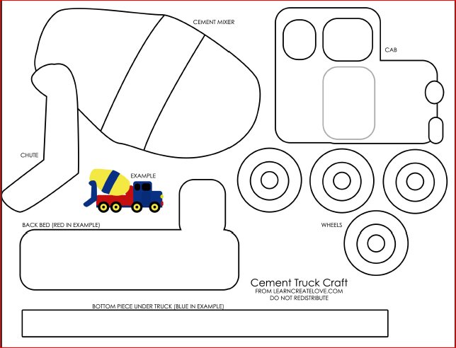 Aппликация "машинки"