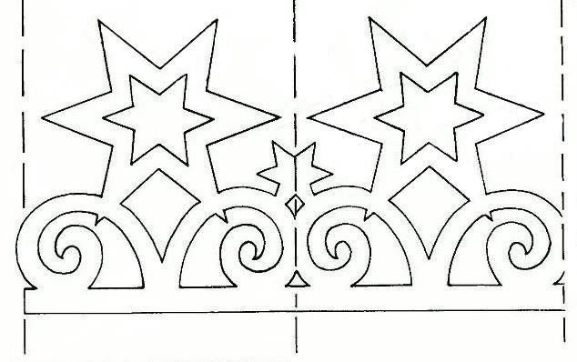 Узоры для украшения окон