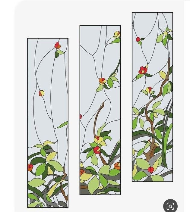 Витражные узоры