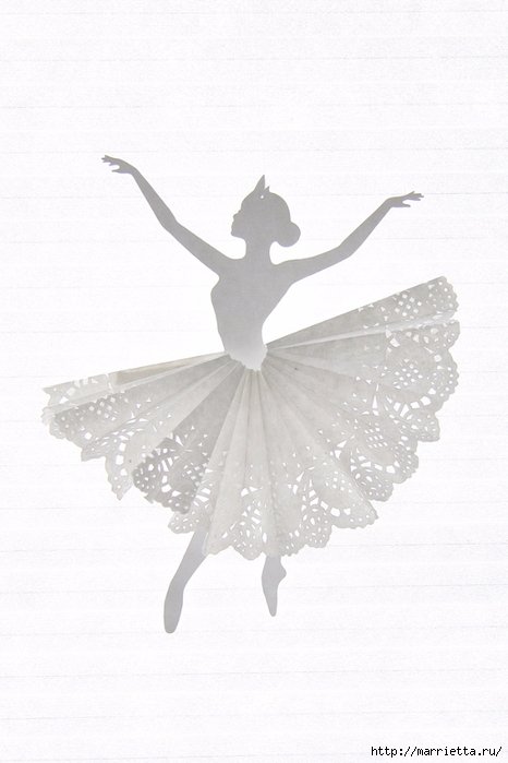 Бумажные балерины