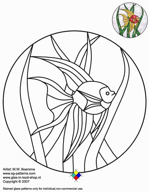 Эскиз витража