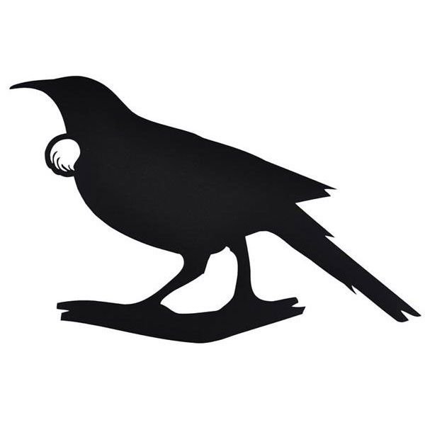 Дрозд силуэт