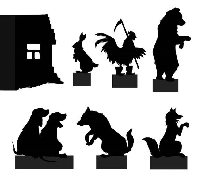 Теневой театр Зайкина избушка