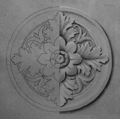 Орнамент для альфрейная роспись техника