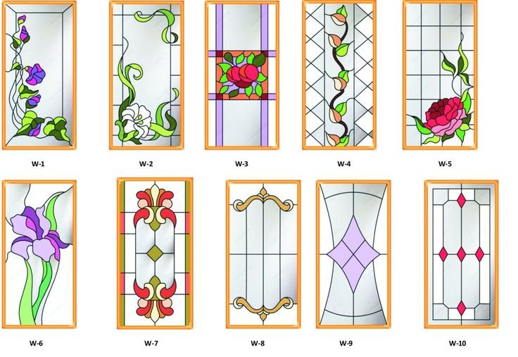 Стеклянный витраж