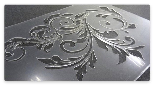 Трафареты из пластика для декоративных штукатурок