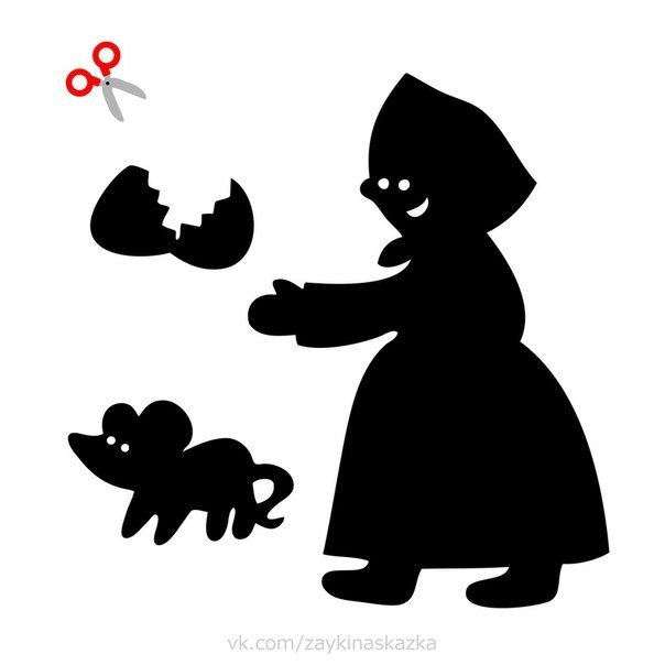 Теневой театр Курочка Ряба