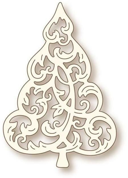 Елка для вырезания