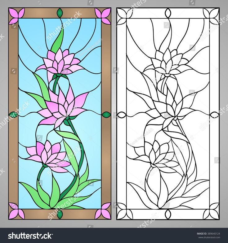 Эскиз витража