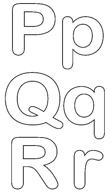 Английские буквы для вырезания