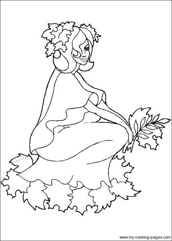 Раскраска для девочек