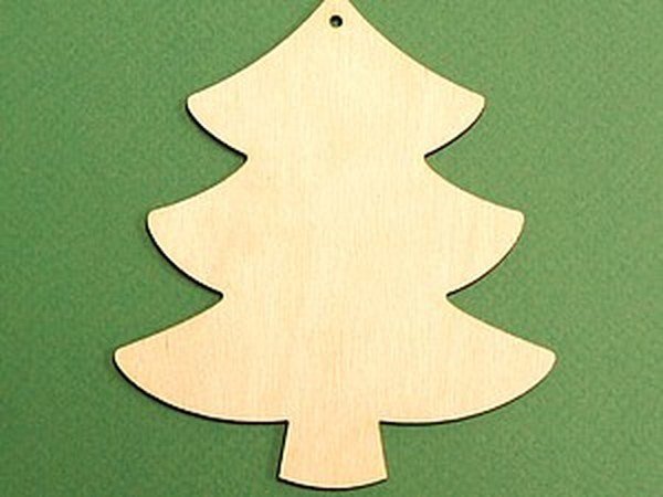 Елочка для выпиливания лобзиком