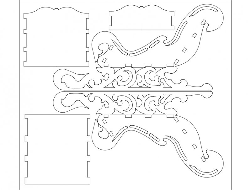 Макеты для лазерной резки
