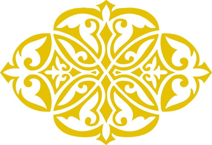 Казахский орнамент ою