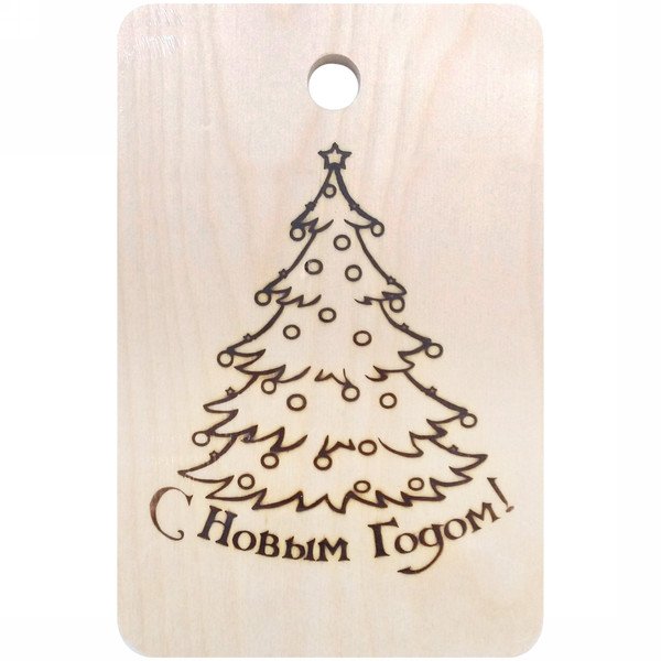 Разделочная доска елочка