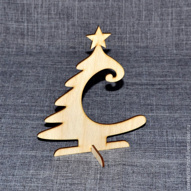 Елка выпилить из фанеры