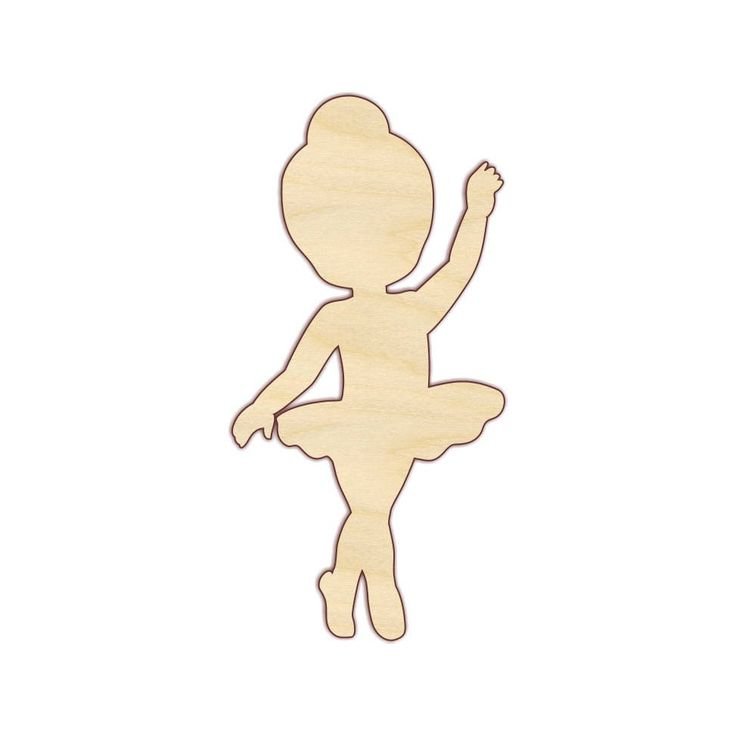 Балерина для вырезания