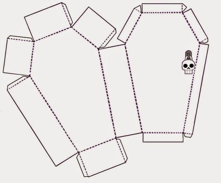 Развертка гробика