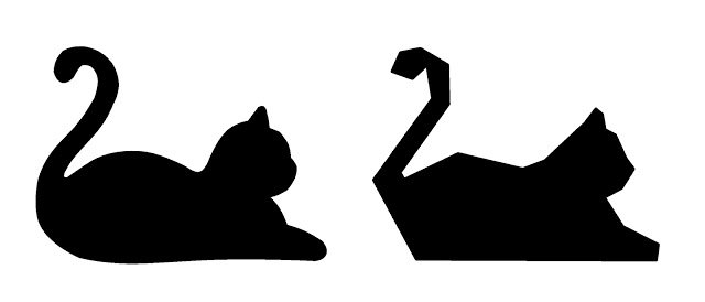 Силуэт кошки