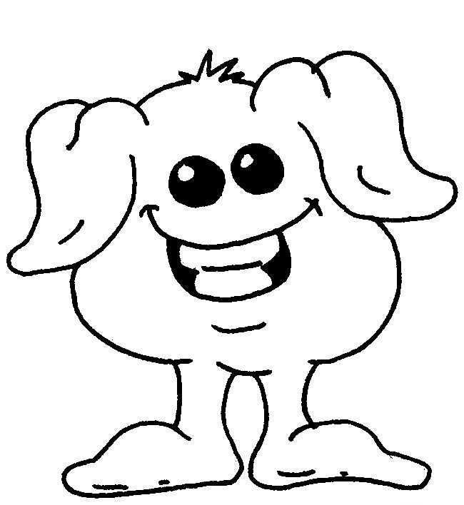 Раскраска "монстрики"